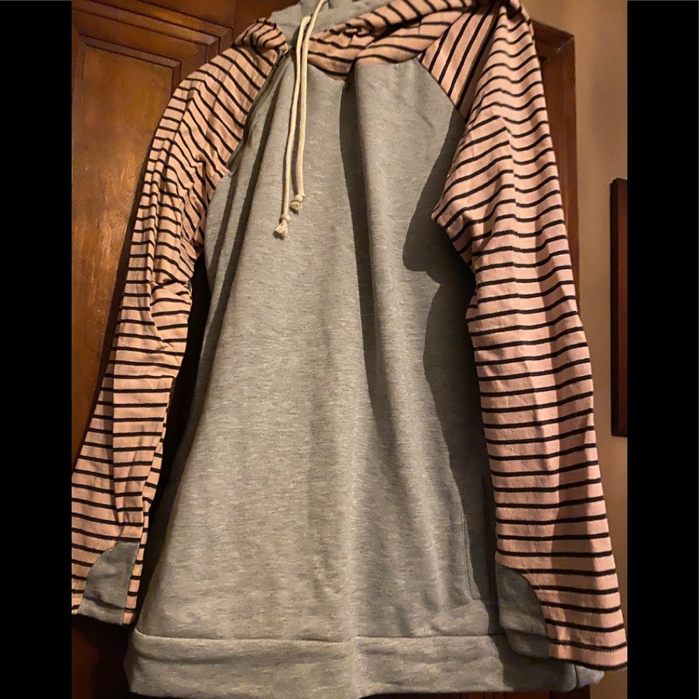 Double Hoodie Sweatshirt